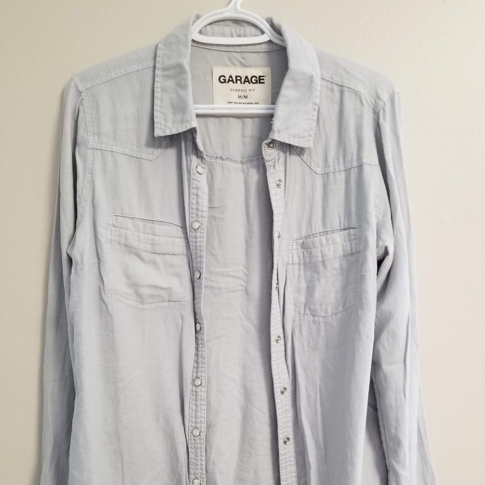 Garage Button-Up